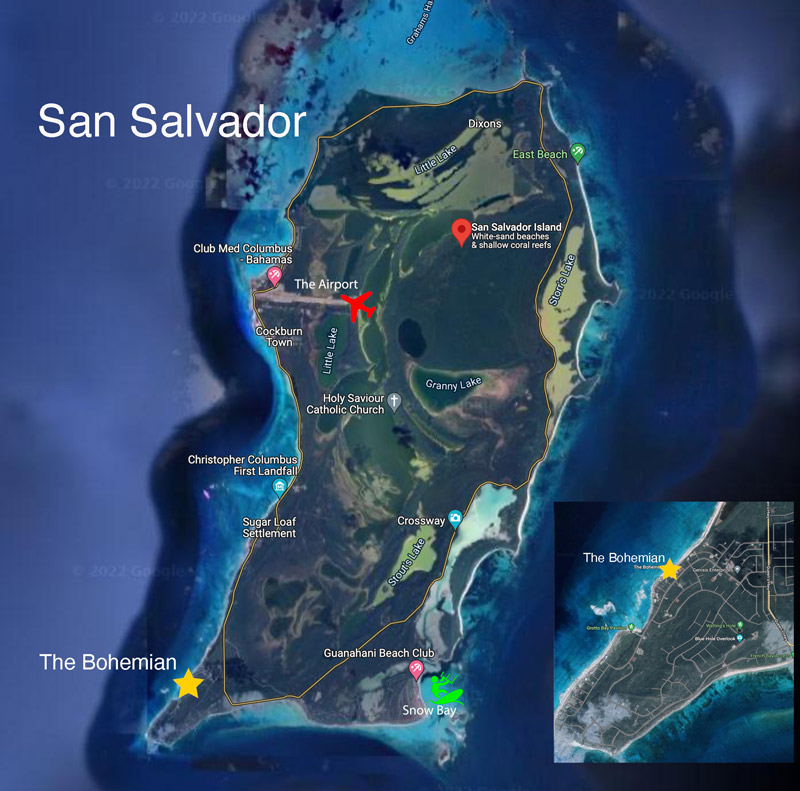 Map of San Salvador