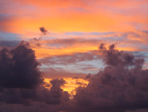 stunning sunsets on Guana Cay