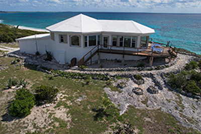 Beachfront Home for sale on San Salvador, The Bahamas