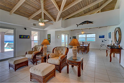 Beachfront Home for sale on San Salvador, The Bahamas
