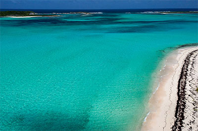 Beachfront Home for sale on San Salvador, The Bahamas