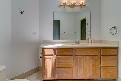 Bathroom 2 at The Family Beach House on San Salvador