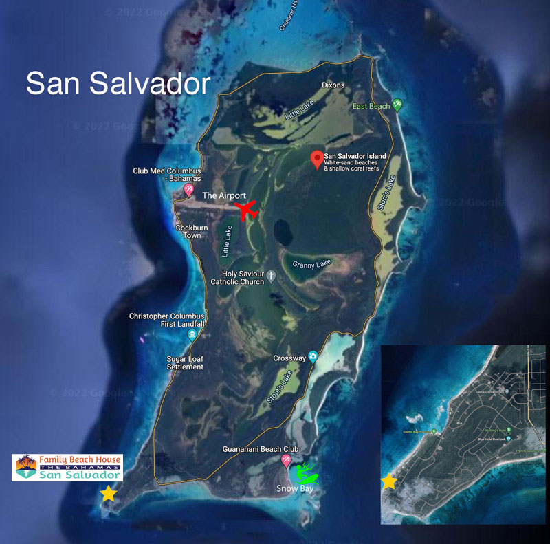 Map of San Salvador