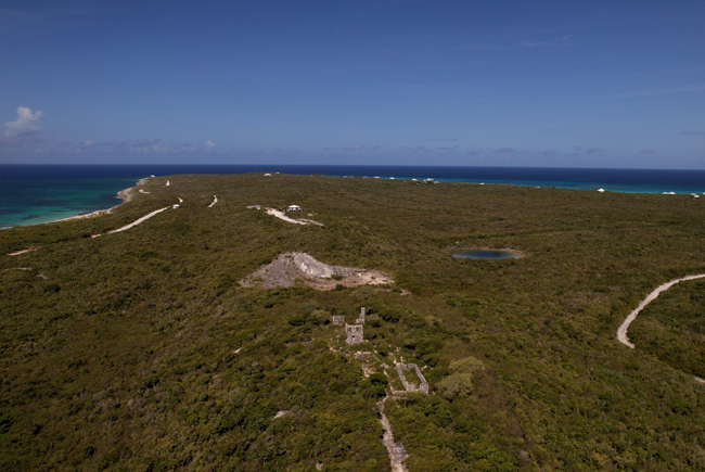 Watling's Castle on San Salvador