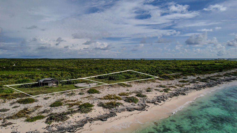 Vacant Waterview lots for sale in Harris Bay, San Salvador, The Bahamas