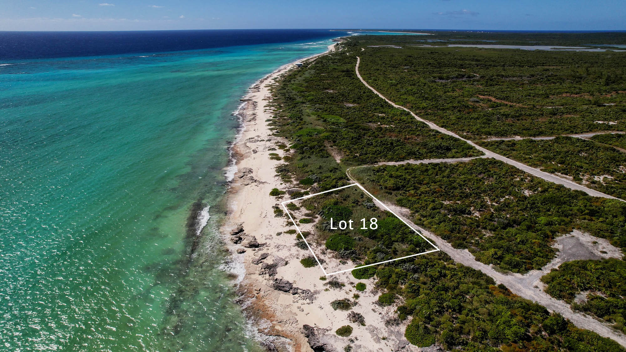 Vacant Beachfront Lot for sale in Snow Bay, San Salvador, The Bahamas