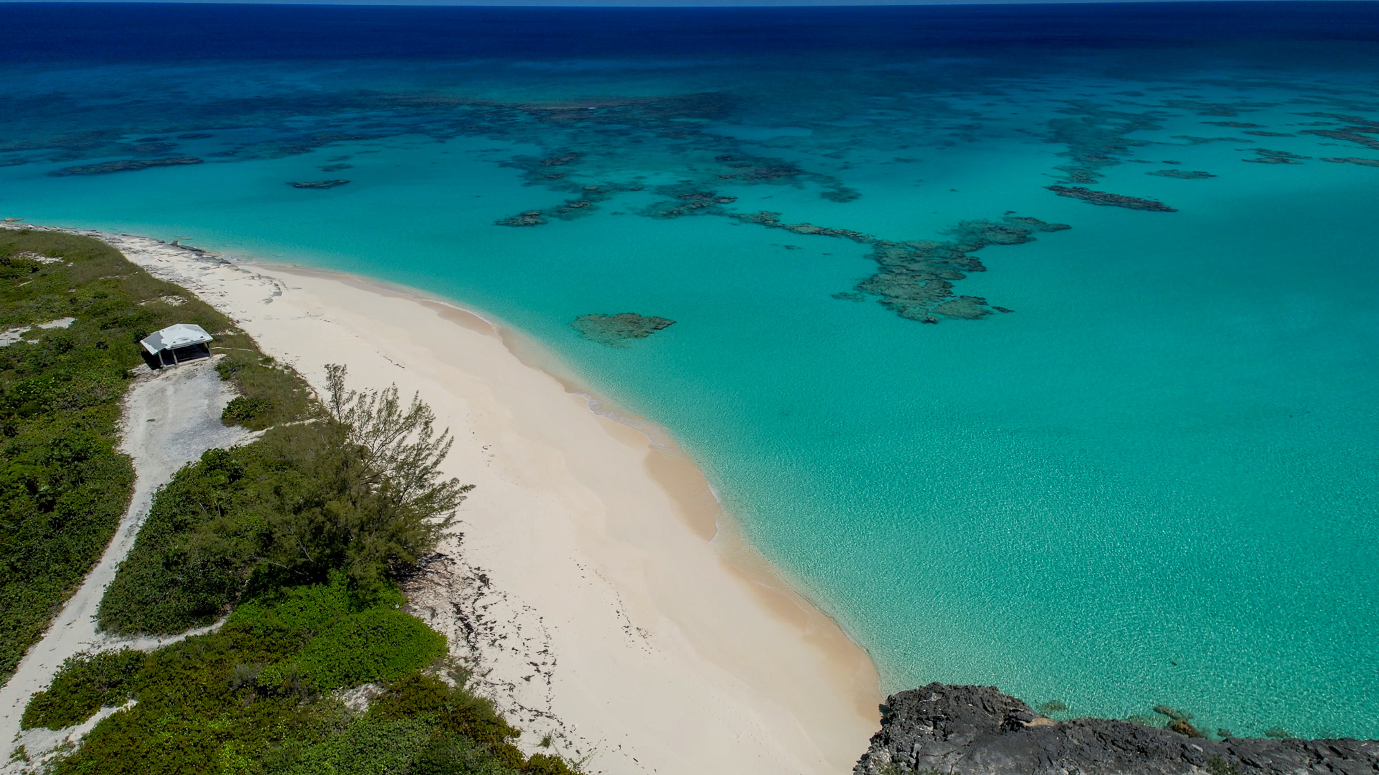 Hilltop lot with stunning ocean views in Sandy Point, San Salvador, The Bahamas