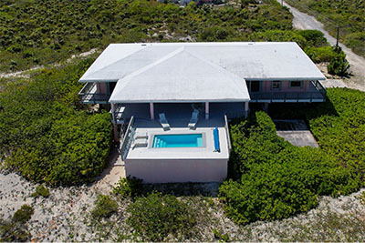 Beachfront Home for sale on San Salvador, The Bahamas