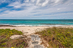Beachfront Home on San Salvador