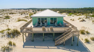 Virtual Concept for small villa at Beachfront Resort Lot On San Salvador, The Bahamas